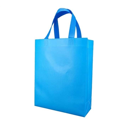 Falte Tote Reusable Promotional Non Woven-Einkaufstasche-85gsm lamellierte