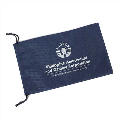 Umweltfreundliches Jungfrau-Polypropylen der Zugschnur-nicht gesponnenes Taschen-95Gsm