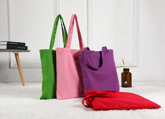 Tragetasche aus 100 % Baumwolle, wiederverwendbar, maßgeschneiderte Henkeltasche