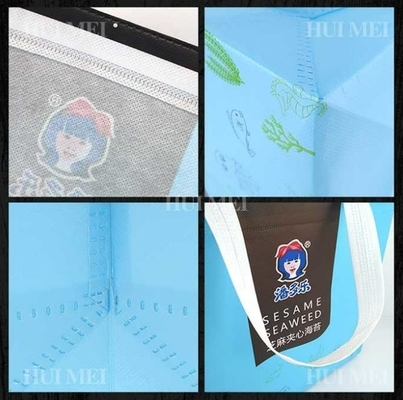 Kundenspezifisches gesponnenes Polypropylen Tote Bags 60gsm Spunbonded nicht zu 180gsm