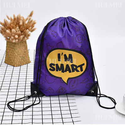 Logos Portable Carry Non Woven Taschen Individuell bedruckte Staubeinkaufstasche mit rotem Kordelzug