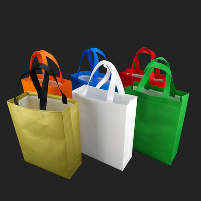 Nicht gesponnene Speichergeschäftsgeschenktasche stempelschnitt Einkaufstaschen, Polypropylen, dasgewohnheit Einkaufspolypropylengewebetaschen lamellierte