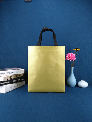 Eco, das freundliche Taschen die nichtgewebte kaufende wiederverwendbare Einkaufstasche en gros verkaufen, die kundenspezifischen Logosupermarkt verpackt, bereitete Einkaufstaschen auf
