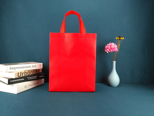 Schleppen Sie das Einkaufen, nicht gesponnene Einkauftaschen des grünen biologisch abbaubaren Logos der Taschen der Tragetasche aufzubereiten nichtgewebte wiederverwendbare kundenspezifischen