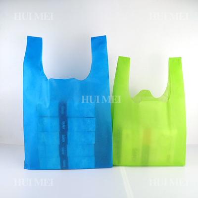 schrumpfen biologisch abbaubare nicht gesponnene T-Shirt 25gsm Tasche beständiges