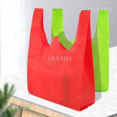 schrumpfen biologisch abbaubare nicht gesponnene T-Shirt 25gsm Tasche beständiges