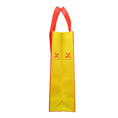 Siebdruck-nicht gesponnenes Polypropylen Tote Bags 140gsm mit Tote Handle