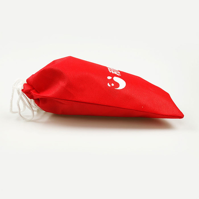 Polypropylen-Zugschnur-Tasche rotes 60Gsm der Wärmeübertragungs-20*41cm