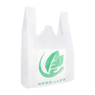 Biologisch abbaubares nicht gesponnenes Carry Bag Tear Resistant For Haus pp.