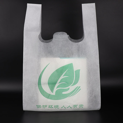 Biologisch abbaubares nicht gesponnenes Carry Bag Tear Resistant For Haus pp.
