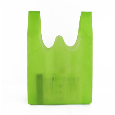 Tote Handle Heat Transfer Non gesponnener T-Shirt Taschen-Grün-Antizug