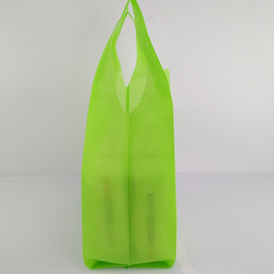 Tote Handle Heat Transfer Non gesponnener T-Shirt Taschen-Grün-Antizug