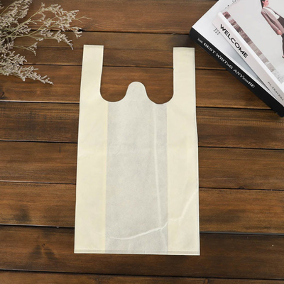 Taschen-Supermarkt-Gewohnheit T-Shirt 50gsm Eco druckte nicht gesponnene nicht gesponnenen Tote Bags