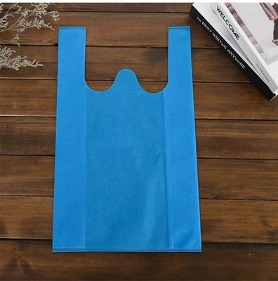 Taschen-Supermarkt-Gewohnheit T-Shirt 50gsm Eco druckte nicht gesponnene nicht gesponnenen Tote Bags