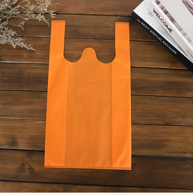 Taschen-Supermarkt-Gewohnheit T-Shirt 50gsm Eco druckte nicht gesponnene nicht gesponnenen Tote Bags