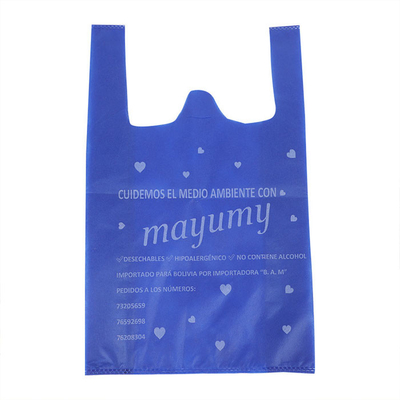 Bakterielle Antipp. lamellierten nicht gesponnene T-Shirt Tasche schrumpfen beständiges