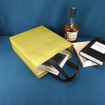 Einkaufstasche-biologisch abbaubare nicht Gewebes-Tasche Spunbonded wiederverwendbare nicht gesponnene