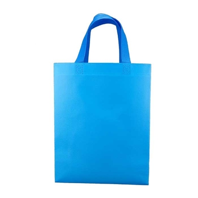 Falte Tote Reusable Promotional Non Woven-Einkaufstasche-85gsm lamellierte
