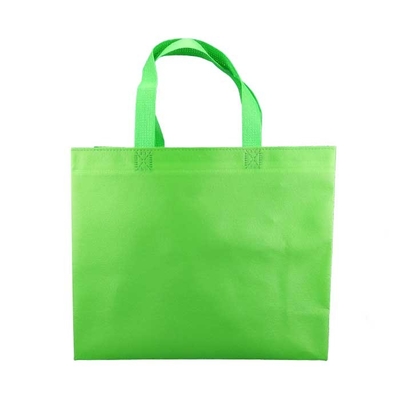 Grün-nicht gesponnene Schuh-Tasche Eco freundliche fördernde nicht gesponnene Einkaufstasche-50gsm