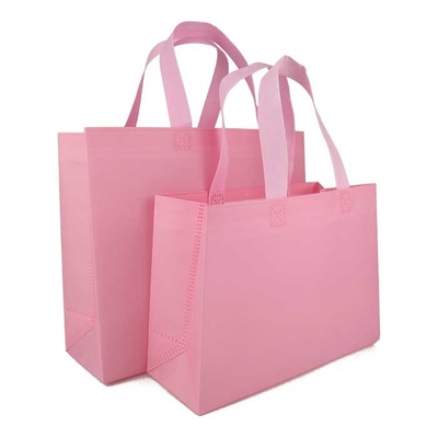 Lebensmittelgeschäft druckte den nicht gesponnenen Breathable beständigen Psychiater des Einkaufstasche-Rosa-65gsm