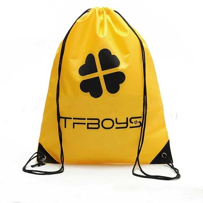 Freundliche Zugschnur-Taschen Wärmeübertragung Eco 31*44cm für Supermarkt