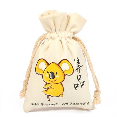 Gesponnene Zugschnur-Tasche Eco des Riss-beständige Polypropylen-90Gsm nicht freundlich