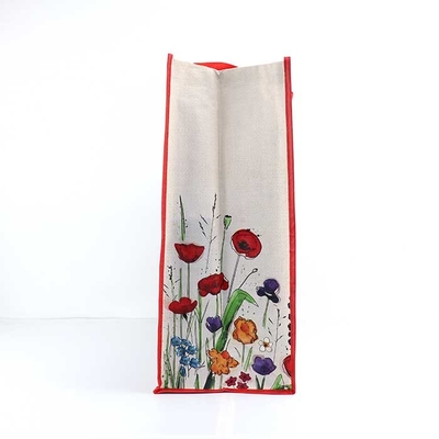 Druckte freundliche nähende farbenreiche Gewohnheit Eco Einkaufstasche-165Gsm nicht gesponnenen Tote Bags