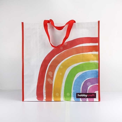 CMYK-Tiefdruck-Jungfrau-Polypropylen gesponnene Taschen schrumpfen beständiges