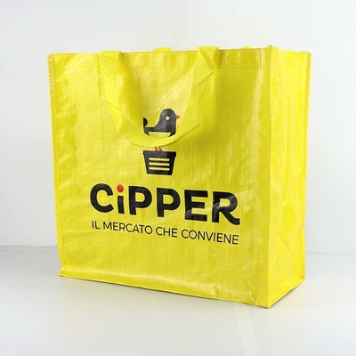 Umweltfreundliches Polypropylen gesponnene Taschen aufbereitet für das Einkaufen