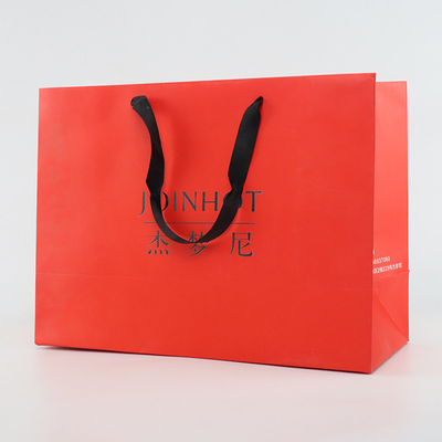 Geschenk-Taschen-Einkaufskundenspezifisches Logo Paper Bags Wine Clothing-Verpacken