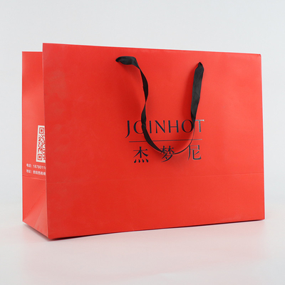Geschenk-Taschen-Einkaufskundenspezifisches Logo Paper Bags Wine Clothing-Verpacken