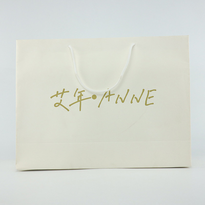 Boutiquen-Fördermaschinen-kundenspezifisches Logo Paper Bag Shopping Packaging-faltbares wiederverwendbares